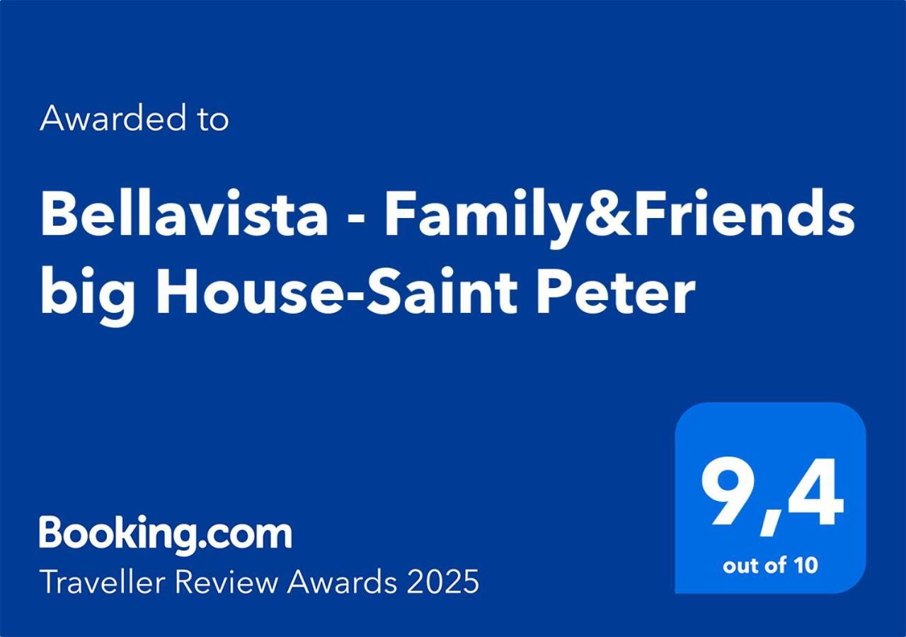 Apartamento Bellavista - Family&Friends Big House-Saint Peter Roma Exterior foto
